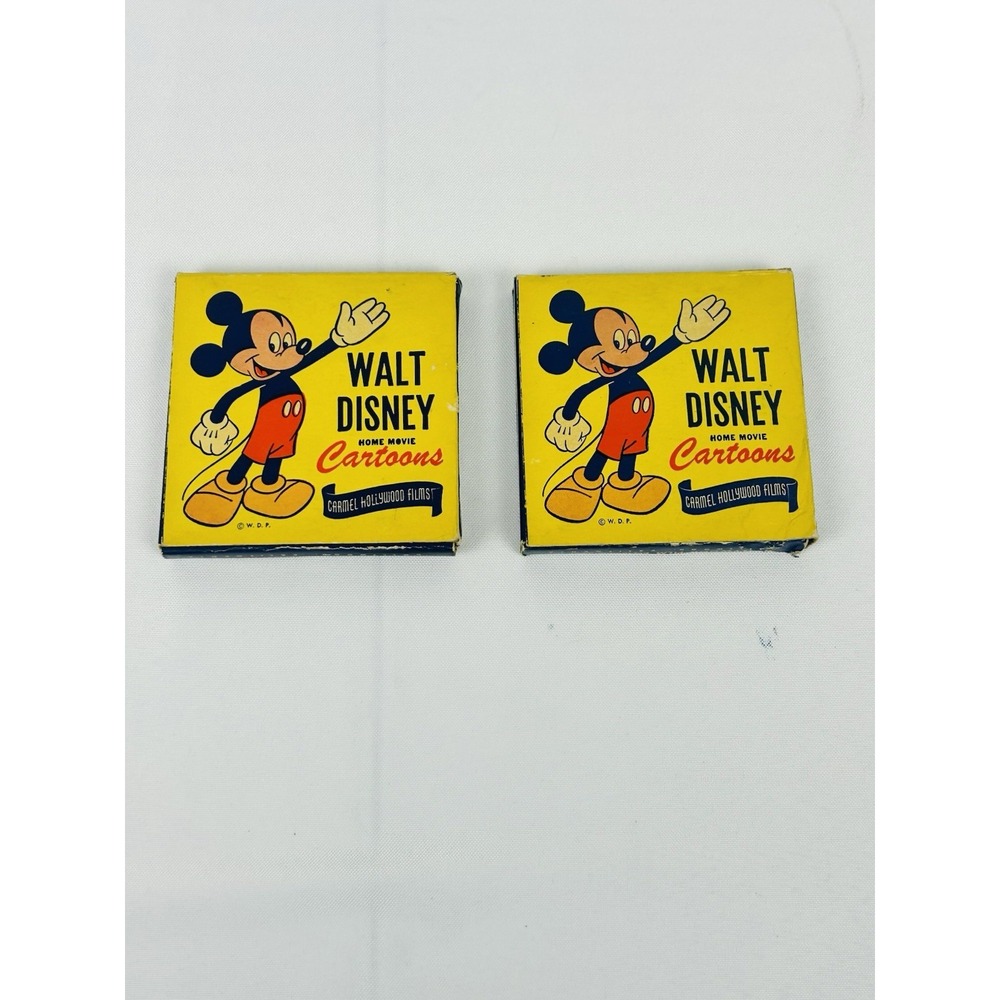2 Vintage Walt Disney Home Movie Cartoons Super 8mm Mad Dog, The Mexican Romance